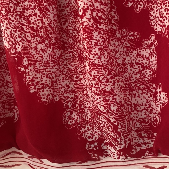 CAbi #162 Red Heart of Township Cami Floral Patterned Top XS - Picture 2 of 7